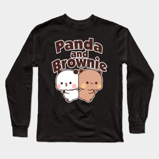 PANDA AND BROWNIE Long Sleeve T-Shirt